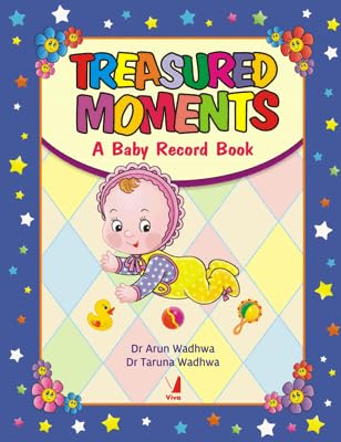 Treasured Moments: Baby Record Book for Newborn  Memory Journal for Boys & Girls (06 Months) | Ideal Gift for New Moms, Momst