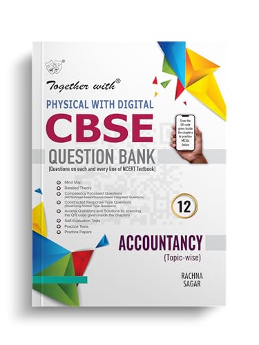Together with Class 12 Accountancy (Physical with Digital) CBSE Question Bank 202526