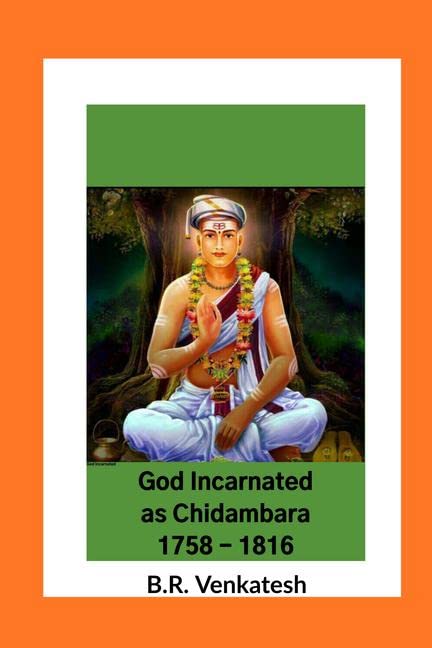 God Incarnated as Chidambara 17581816