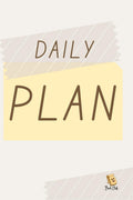 Daily Plan : Todays Schedule, Top Priorities, For Tomorrow, Notes Daily Plan  (6 x 9)  120 pages  Gifts for Students