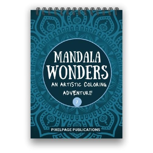 Mandala Wonders  An Artistic Colouring Adventure (A4 Size) (Mandala 07)