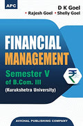 Financial Management Semester V Of B.Com. Iii (K.U.)