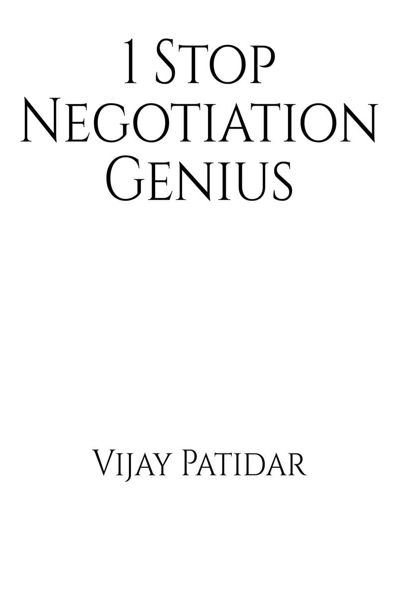 1 Stop Negotiation Genius