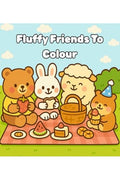 Fluffy Friends To Colour: Colouring Book for Early Learners