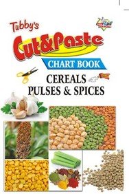 Tubbys Cut & Paste Chart Book: Cereals Pulses & Spices