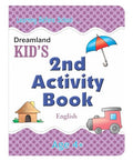 Kids 2nd Activity Book  English for Age 4+ | Colourful Illustrated Activities to Learn Alphabets, Words, Early Vocabulary & Basi