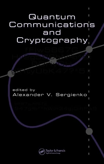 Quantum Communications and Cryptography (Optical Science and Engineering)