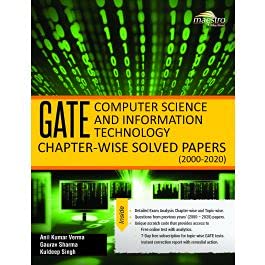 Wileys GATE Computer Science and Information Technology Chapterwise Solved Papers (20002020)
