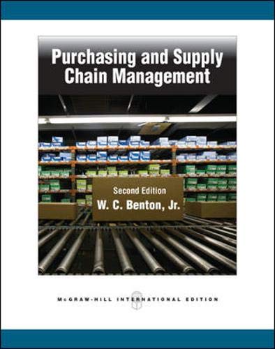 Purchasing And Supply Chain Management 2Ed (Ie) (Pb 2010)