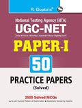 NTAUGCNET/JRF: (PaperI) 50 Practice Papers (Solved)