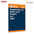 Taxmanns Registration of Births and Deaths Act 1969 [Bare Act with Section Notes]  Most Comprehensive | Updated Legal Referenc