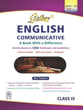 Golden English Communicative: Based on New CBSE Textbooks For CBSE 2026 Board Exams, includes Objective Type Question BankClass