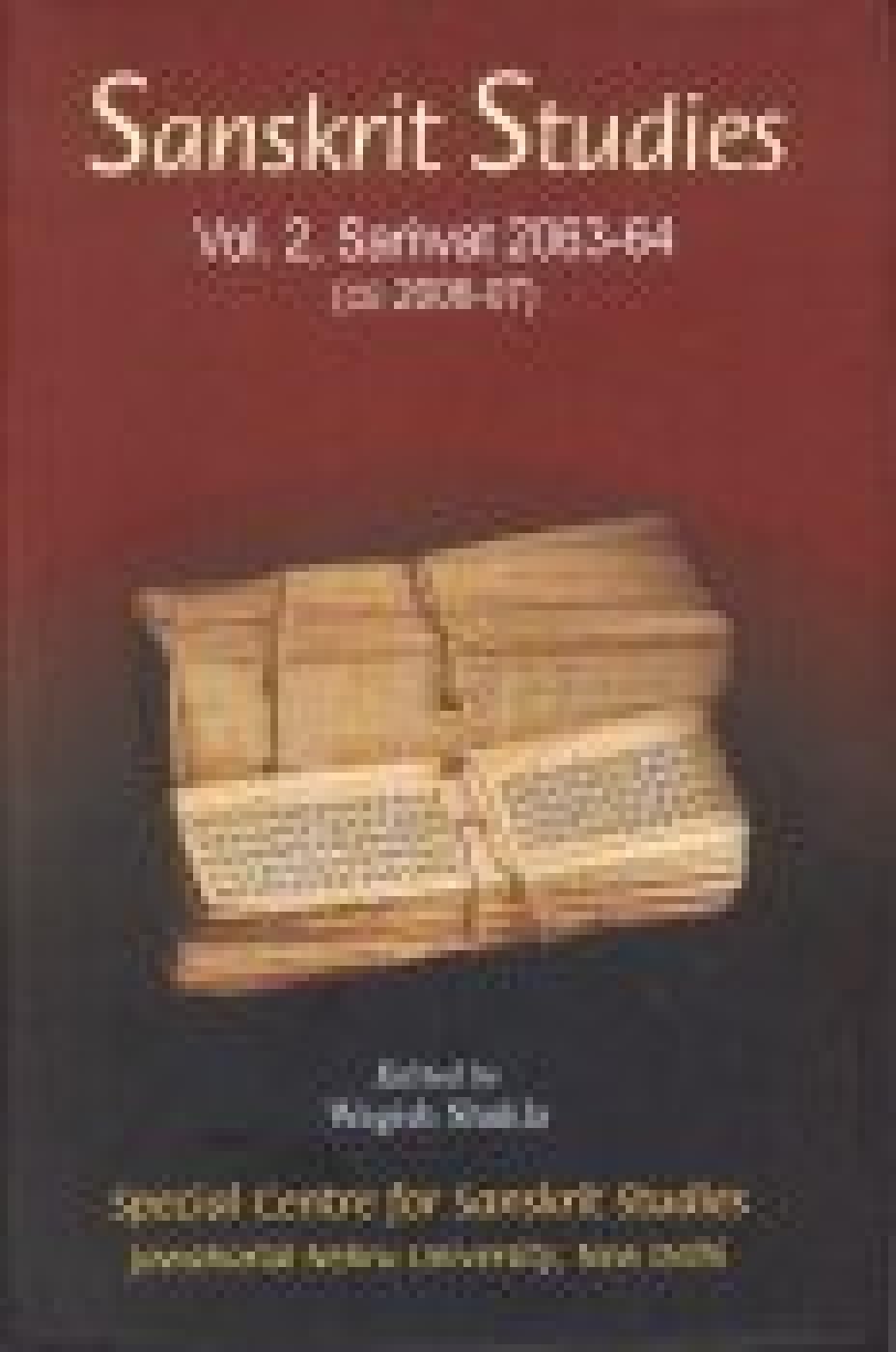 Sanskrit Studies: Samvat 206364 v. 2