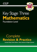 New KS3 Maths Complete Study & Practice  Foundation (with Online Edition) (CGP KS3 Maths)
