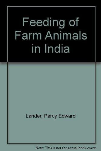 Feeding Of Farm Animals In India