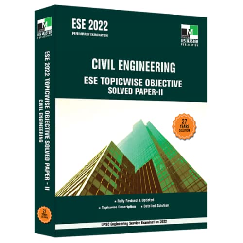 Ese2022 Civil Engineering Topicwise Solved PaperIi  2021/Edition