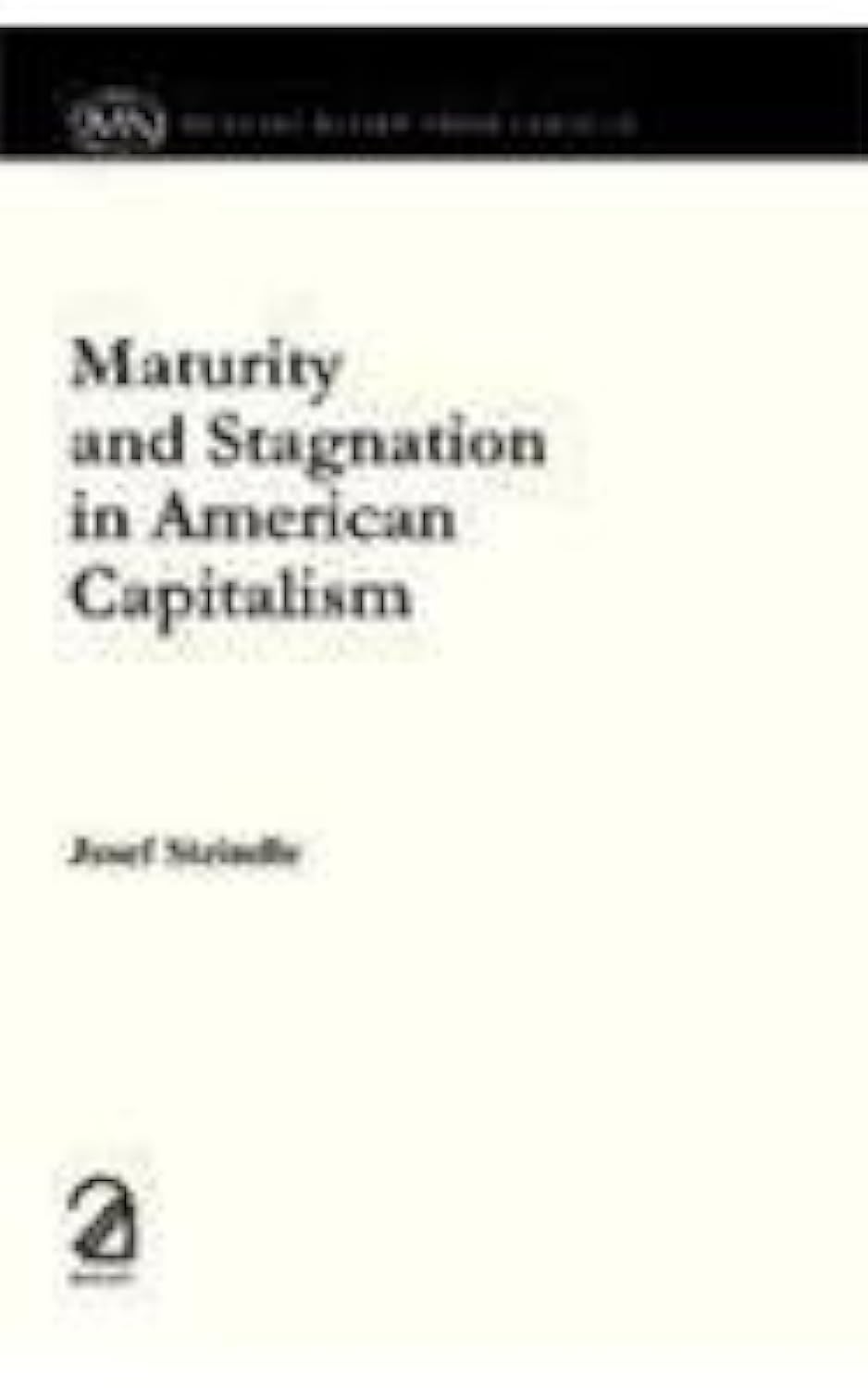 Maturity And Stagnation In American Capitalism