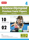 MTG Class4 NSO Olympiad 10 Previous Years Papers Science (20242020 Set A & B)  Model Test Papers with 24 Sample OMR Sheets & 