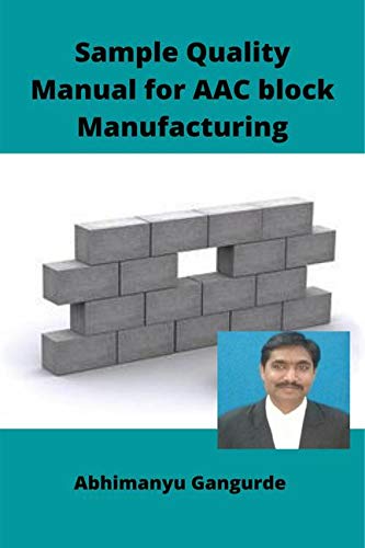 Sample Quality Manual For Aac Block Manufacturing