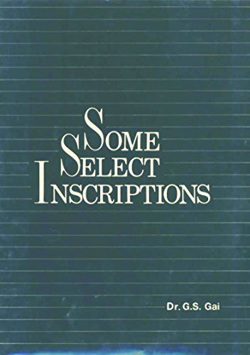 Some Select Inscriptions