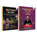 PW Botany Med Easy Dr. Vipin Sharma and Easy Handwritten Notes Inorganic Chemistry By Om Pandey Combo Set of 2 Books For NEET an