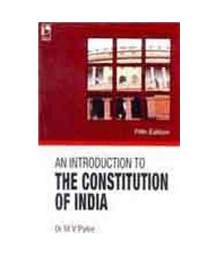 An Introduction to the Constitution of India, 5th Edition