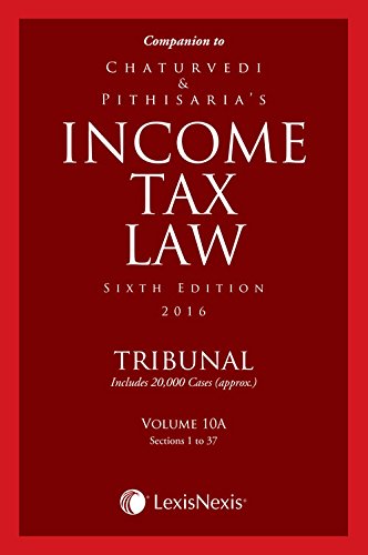 Income Tax Law (Tribunal); Vol. 10A To 10D