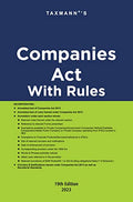 Taxmanns Companies Act with Rules  Most authentic & comprehensive book covering amended, updated & annotated text of the Compa