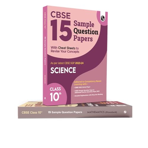 PW CBSE 15 Sample Question Papers Class 10 Mathematics, Science for 2024 Exam | CompetencyBased Learning | PYQ 2023 Paper with 