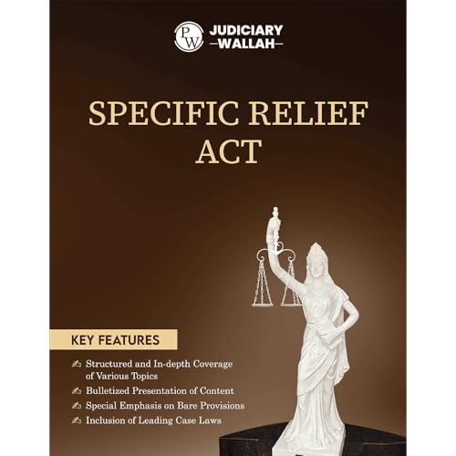 PW Judiciary Specific Relief Act | Complete Guide For Judicial Service Exam Prep | Case Laws, Legal Maxim, InDepth Coverage of 