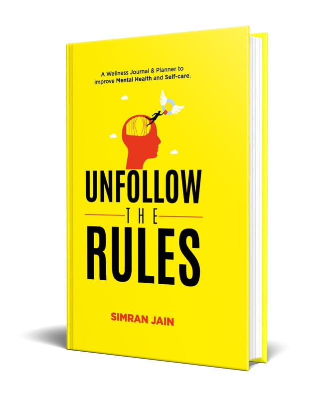 Unfollow the Rules  a Wellness Journal & Daily Planner to improve Mental Health and selfcare | Mindset, SelfDiscovery, Selfe