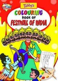 Tubbys Colouring Book Of Festival Of India