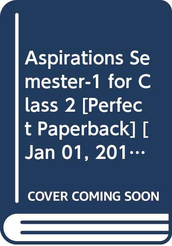 Aspirations Semester Book 2 Semester 1