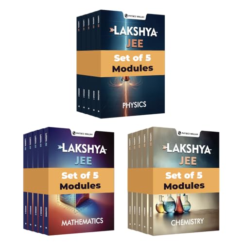 (Old Edition) PW Lakshya for JEE Main & Advanced Class 12th Physics, Chemistry and Mathematics Modules with Solutions (Latest Ed