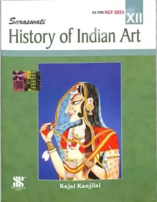 History of Indian Art Class 12th  by Kajal Kanjilal (202425 Examination)