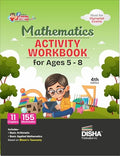 Disha Perfect Genius Mathematics Activity Workbook for Ages 5 to 8  3rd Edition | Must for Olympiad Exams | Builds 155 Life Ski