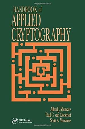 Handbook Of Applied Cryptography (Sie) (Hb 2025)
