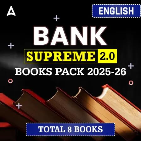 Bank Supreme Kit 2023 (8 Books English Edition) By Adda247