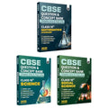 (Old Edition) PW CBSE Question and Concept Bank (QCB) Class 10 Science, Mathematics (Standard) and Social Science Combo Set of 3
