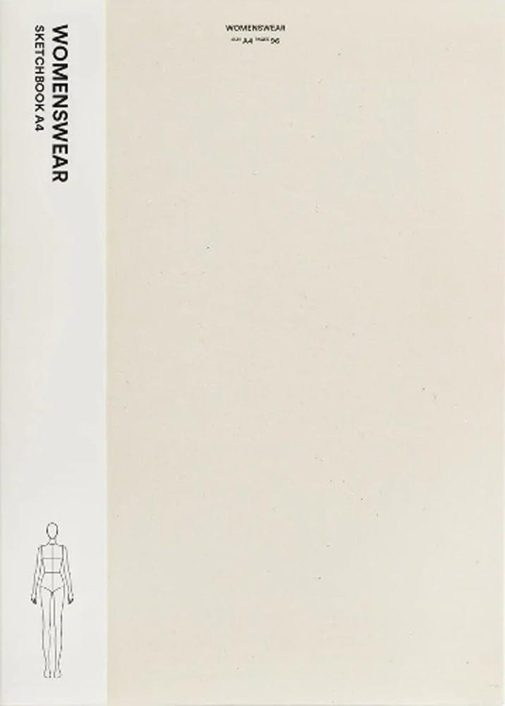 Womenswear Sketchbook A4 /anglais