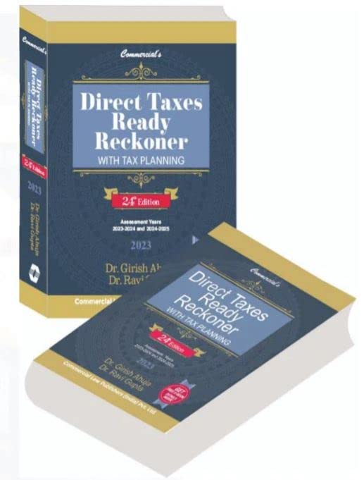 Direct Taxes Ready Reckoner