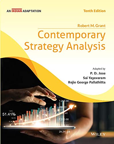 Contemporary Strategy Analysis, 10ed, An Indian Adaptation | IM | BS | e