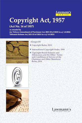 Lawmanns Copyright Act, 1957 | Bare Act with Comments