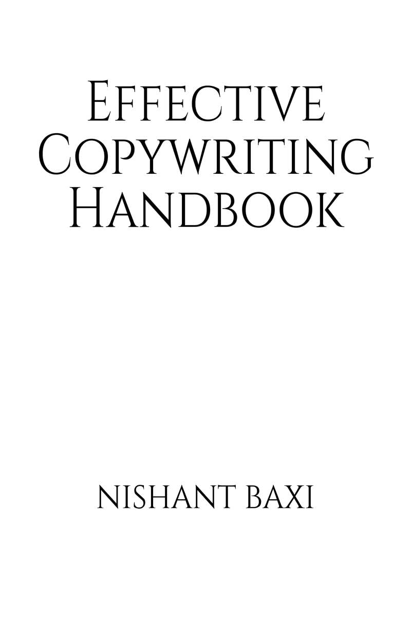 Effective Copywriting Handbook