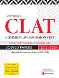 Universals CLAT Solved Papers 20122024