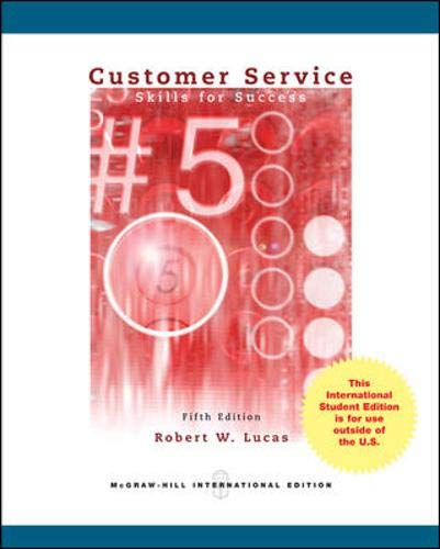 CUSTOMER SERVICE SKILLS FOR SUCCESS, 5TH EDITION