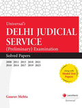 Universals Delhi Judicial Service (Preliminary) Examination Solved Papers