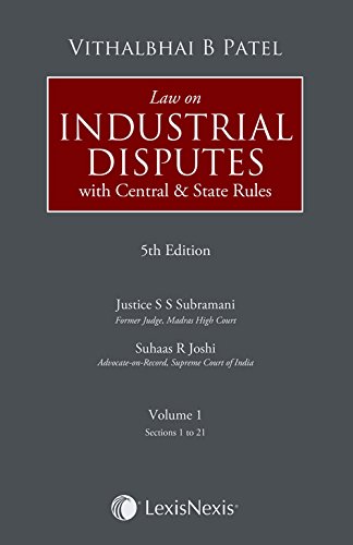 Law On Industrial Disputes With Central & State Rules (Set Of 2 Vol)