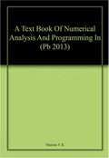 A Text Book Of Numerical Analysis And Programming In (Pb 2013)