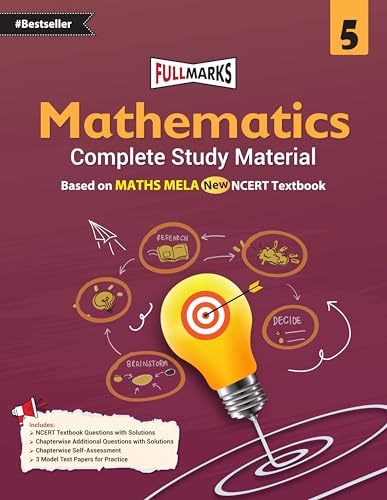 Full Marks Mathematics Maths Mela Class 5 Complete Study Material  for CBSE 2026 Exams | New Edition as per Latest NCERT Textboo